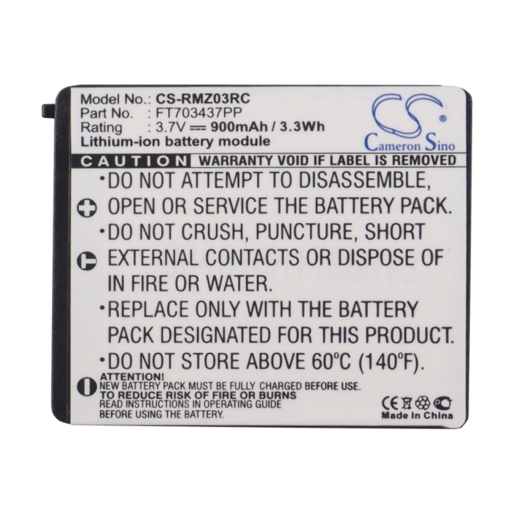 Batteries Remplace RZ03-00120100-0000