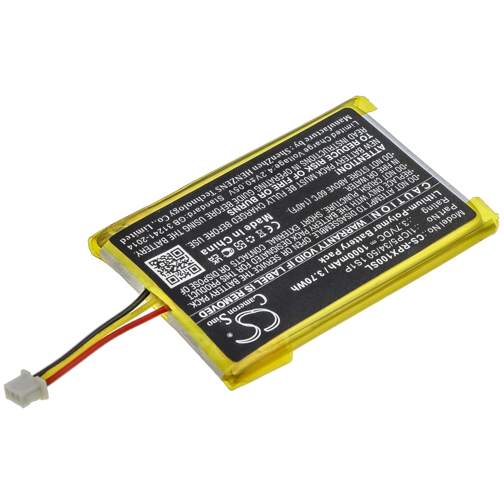 Compatible battery replacement for Razer 1ICP5/34/50 1S1P