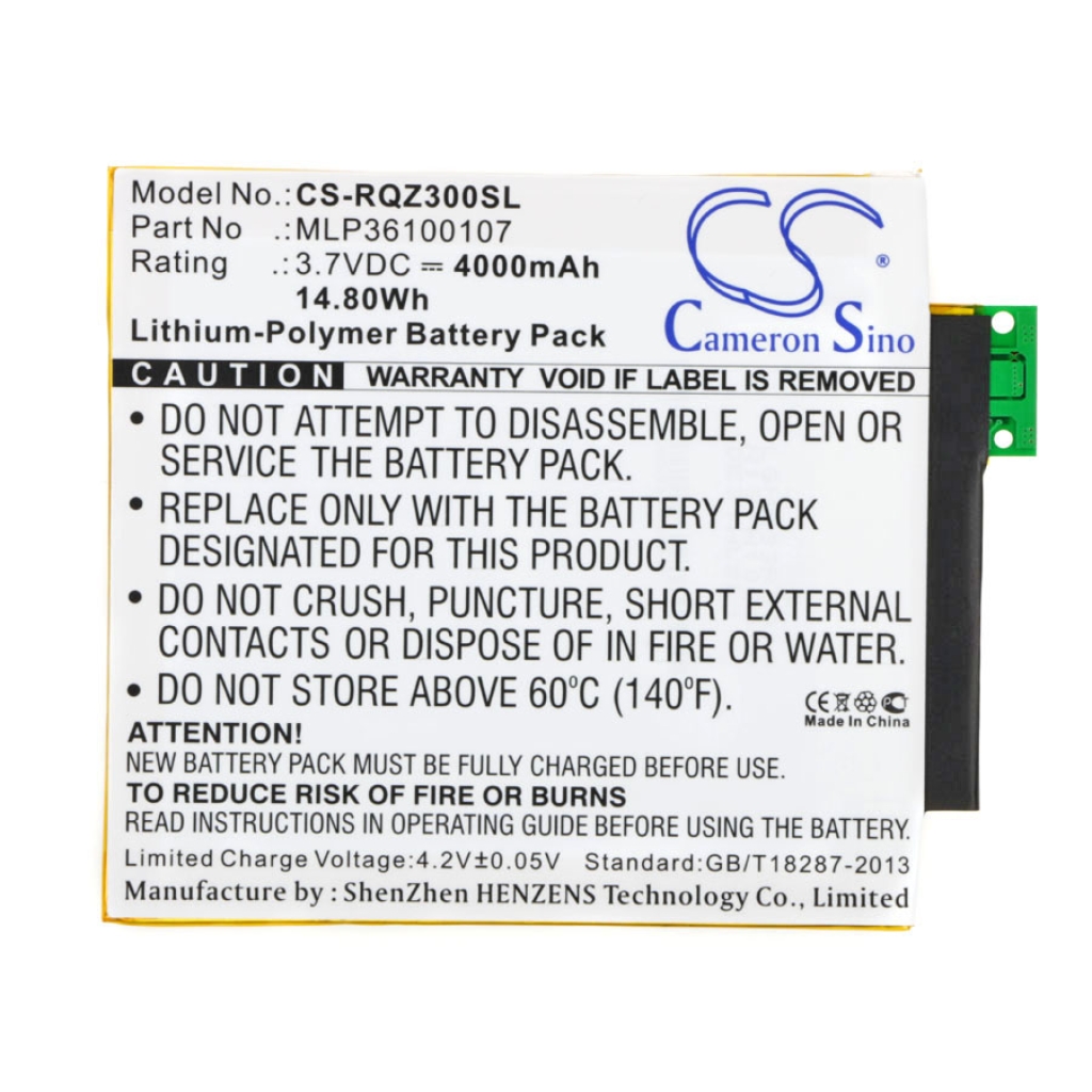 Battery Replaces MLP36100107