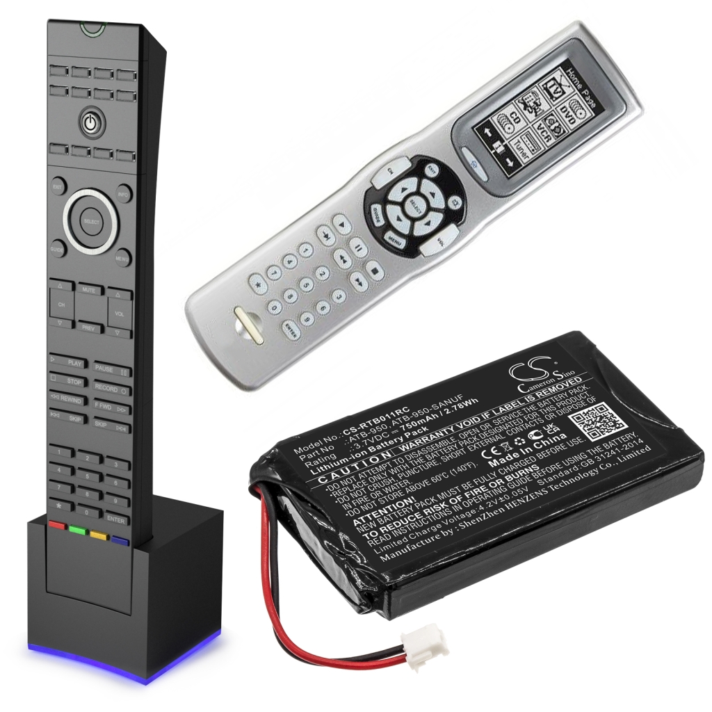 Remote Control Battery RTI T1