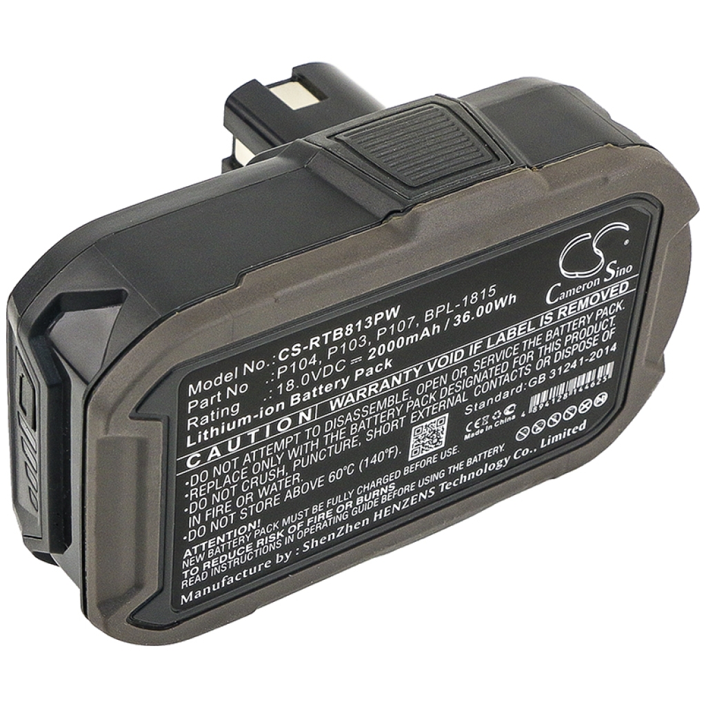 Batteries Remplace P108