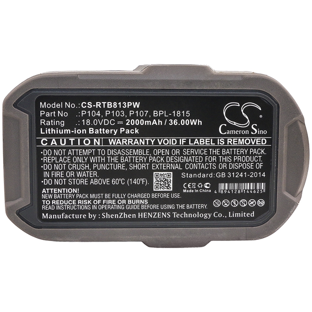 Batteries Remplace BPL-1820G