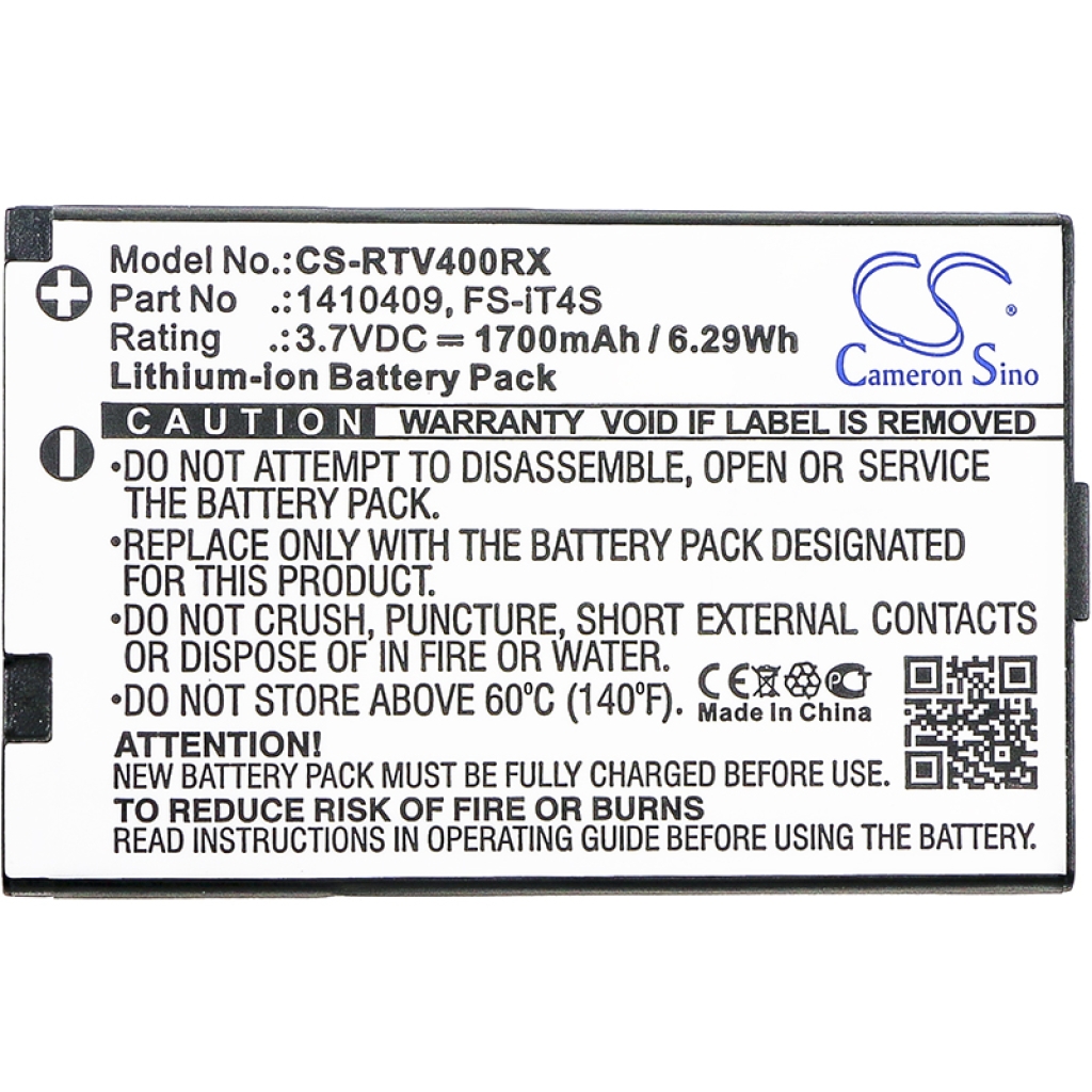 RC hobby batteries Reely CS-RTV400RX