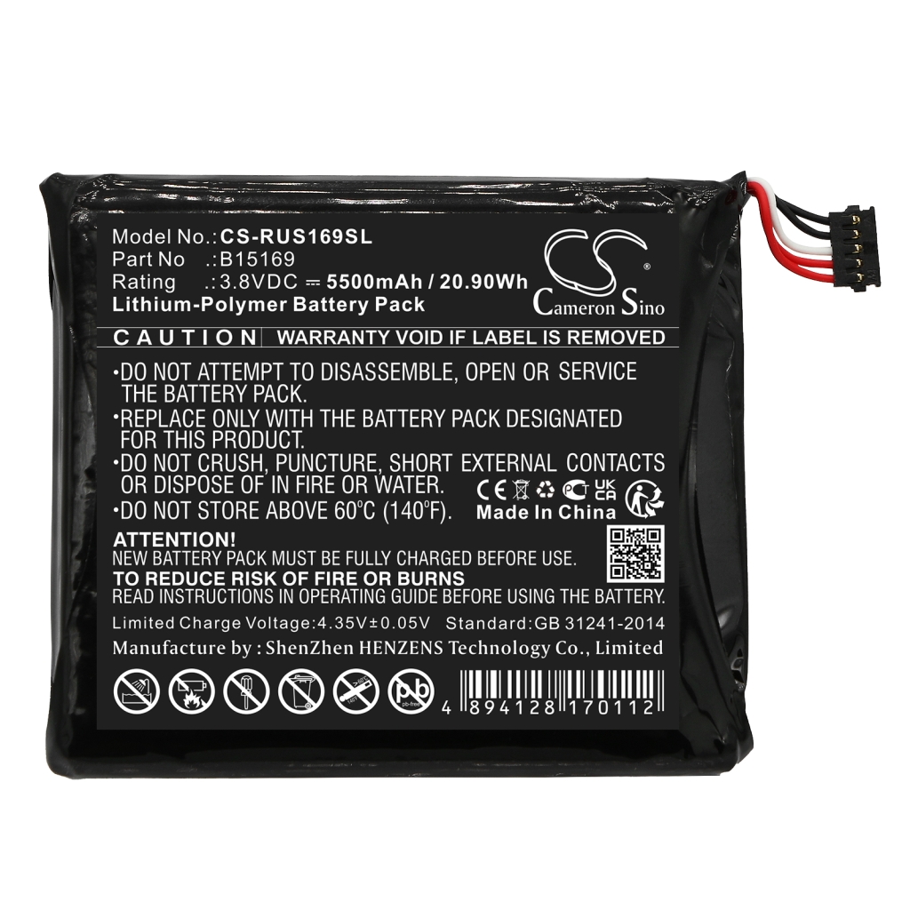 Batterie de caméra de sécurité domestique Ring CS-RUS169SL