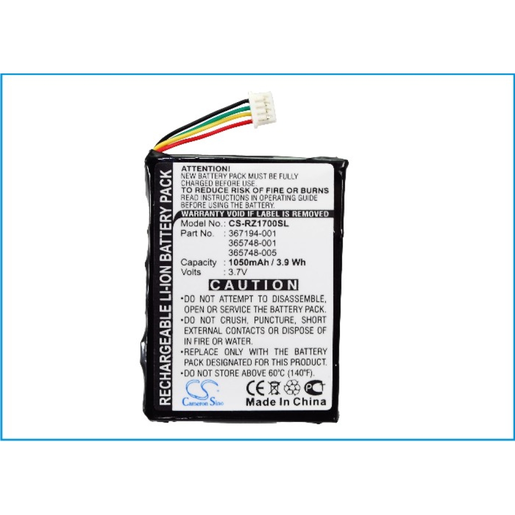 Tablet Battery HP iPAQ RZ1710