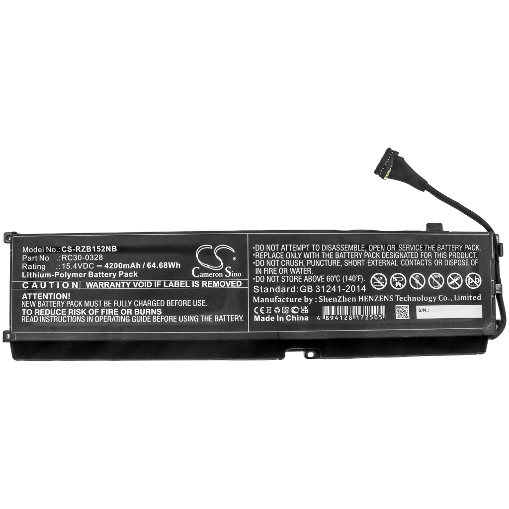 Batterie pour ordinateur portable Razer CS-RZB152NB