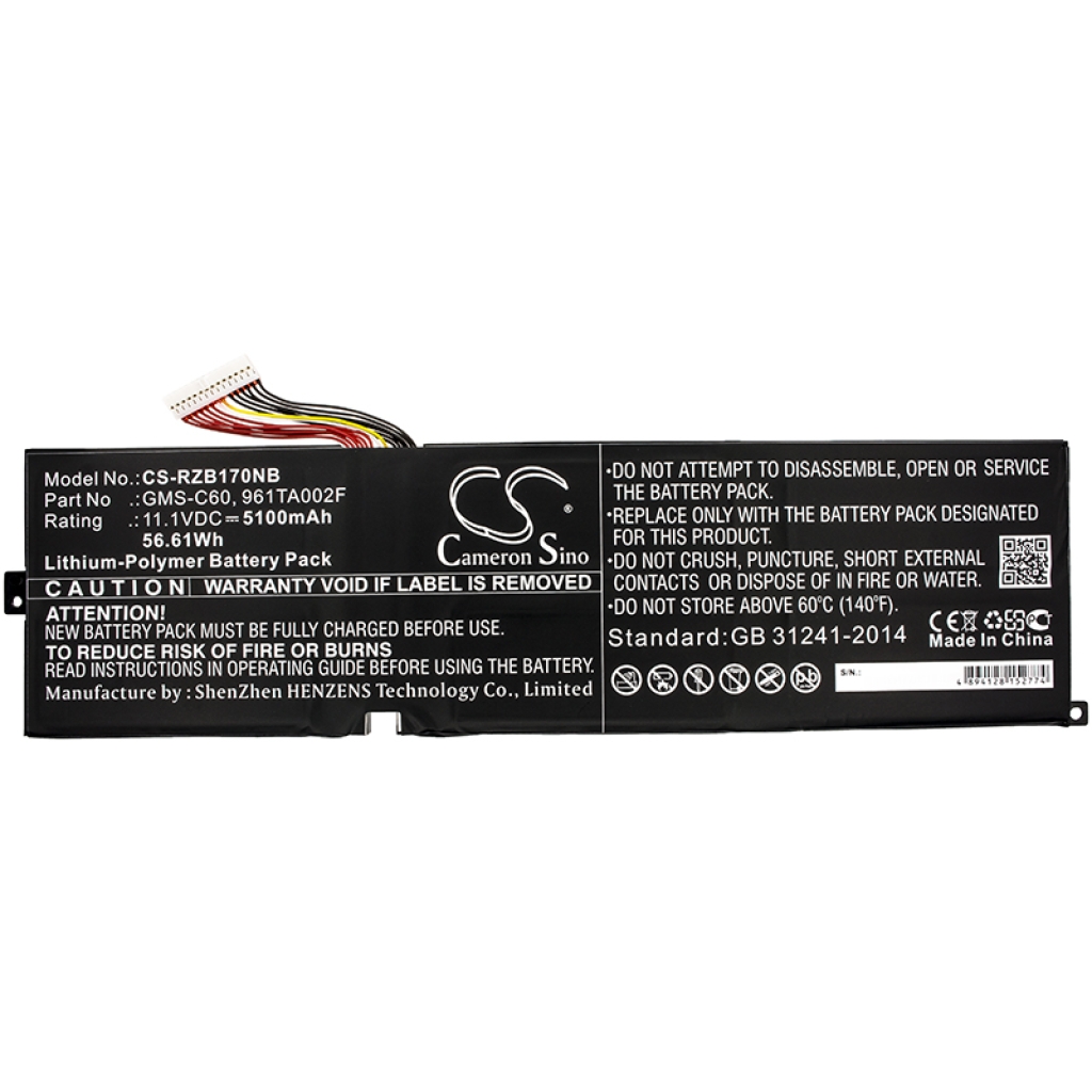 Notebook battery Razer CS-RZB170NB