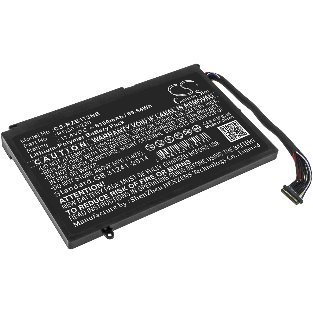 Batterie pour ordinateur portable Razer CS-RZB173NB