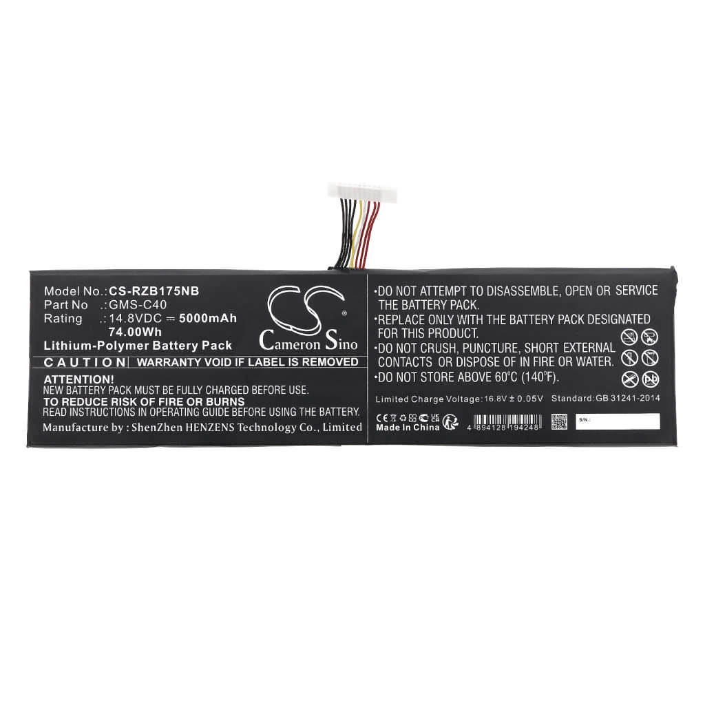 Batteries Remplace 961TA005F