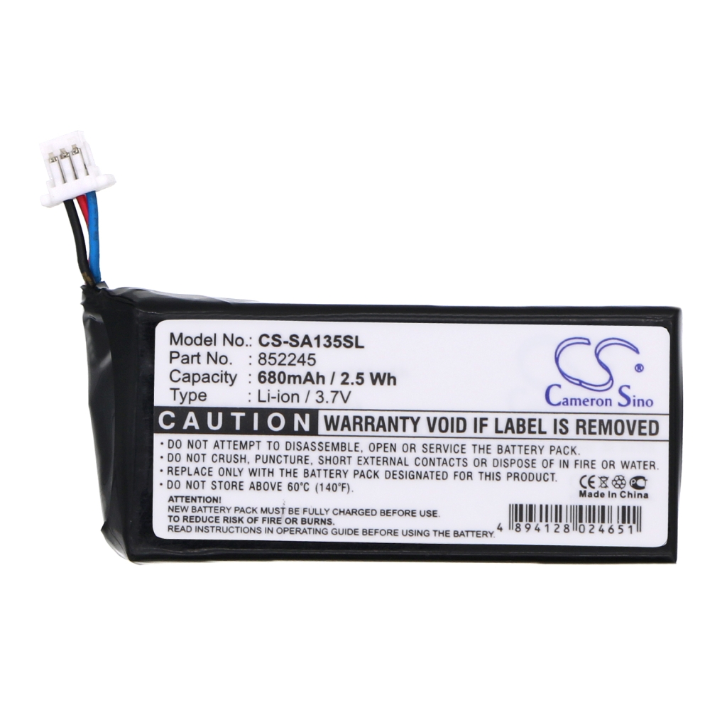 Compatible battery replacement for Philips 852245