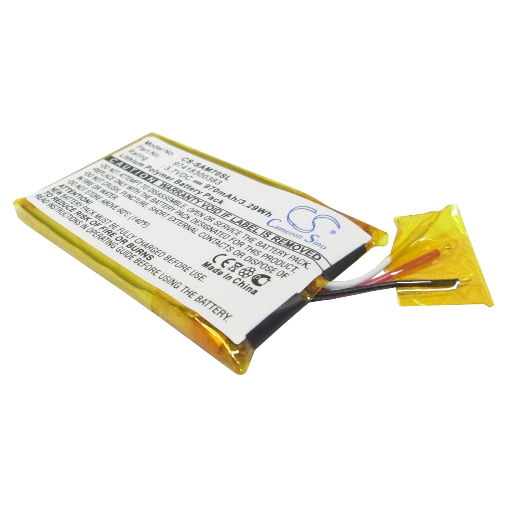 MP3, MP4, MP4, PMP Batterie Sony MX-M70 (CS-SAM70SL)