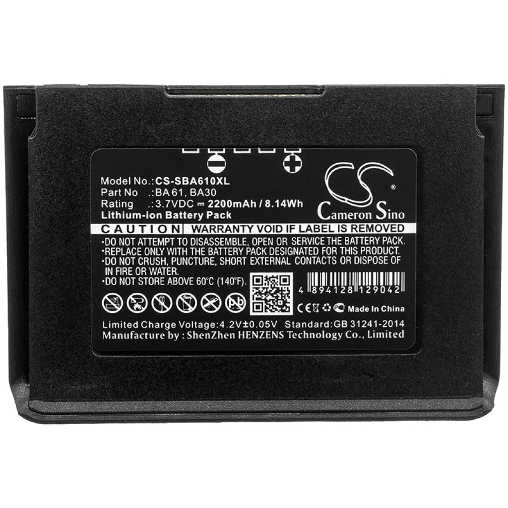 Batteries Remplace BA 61