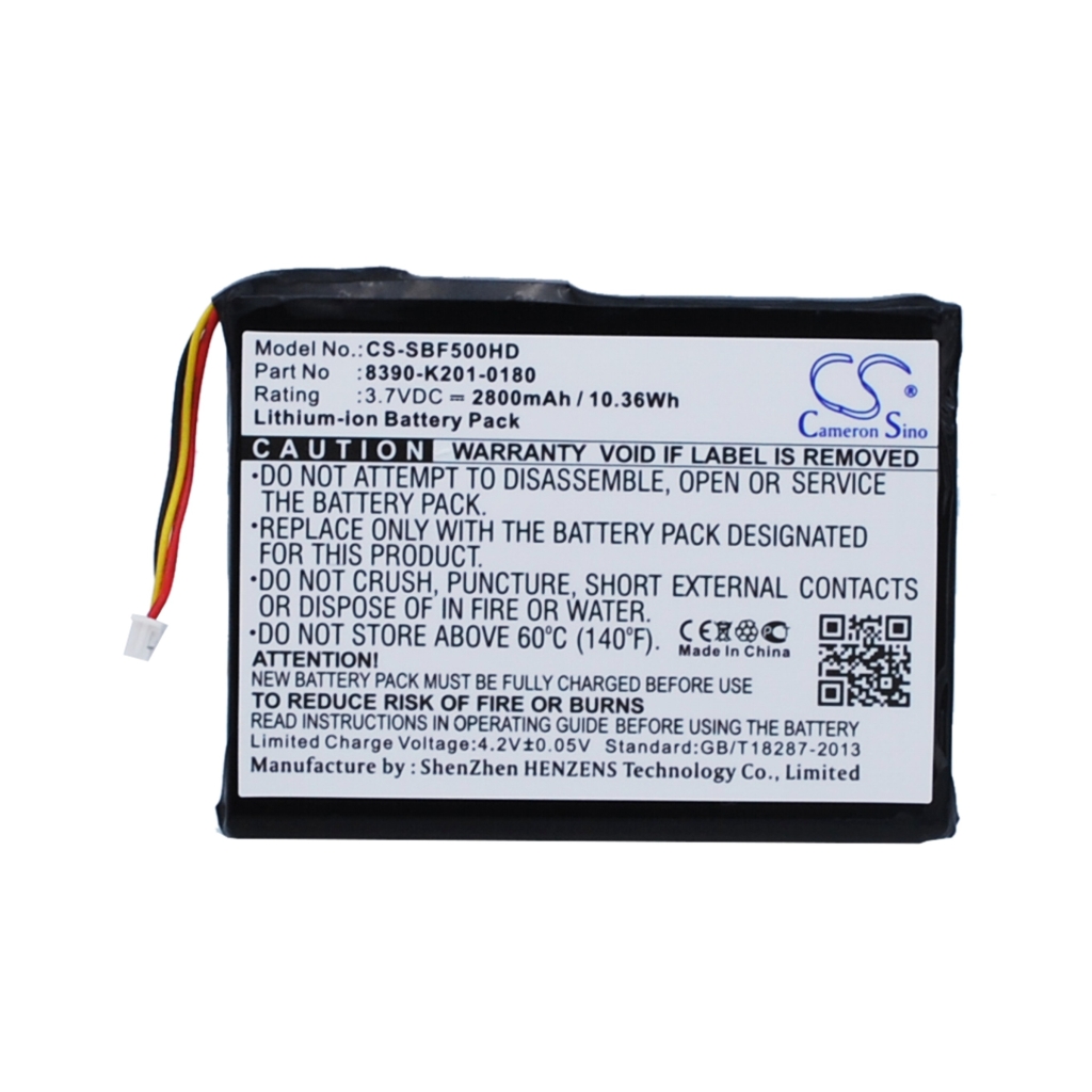 Notebook battery Seagate CS-SBF500HD