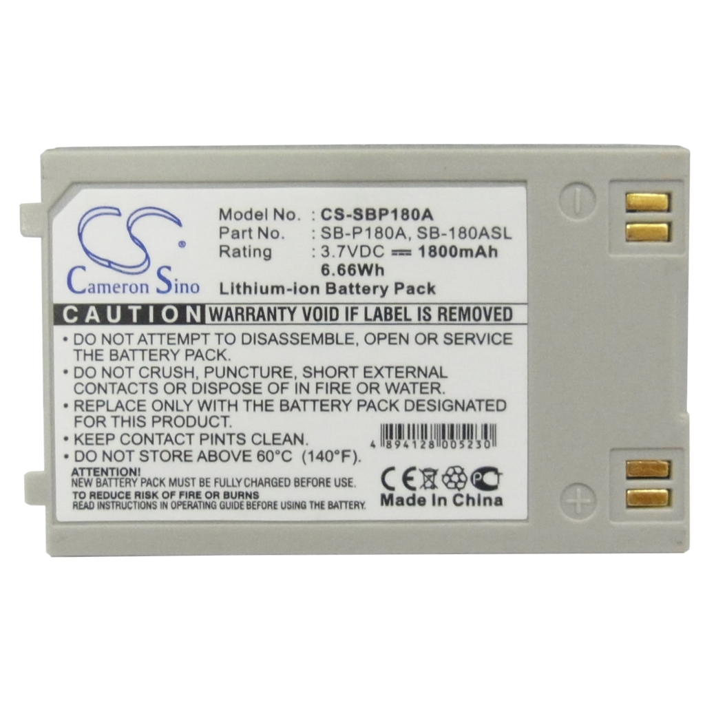 Batterie de l'appareil photo Samsung VP-X205L