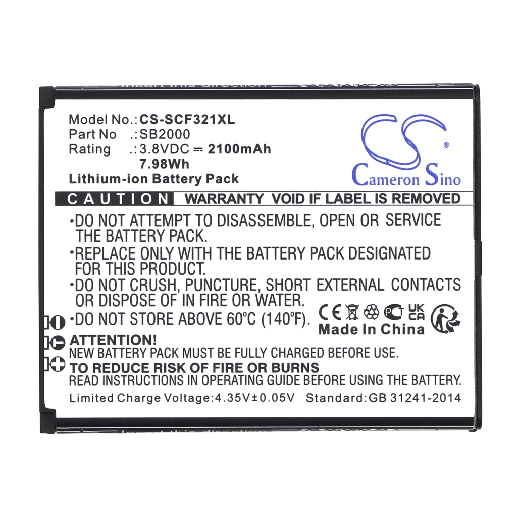 Mobile Phone Battery Schok Flip SC3218T