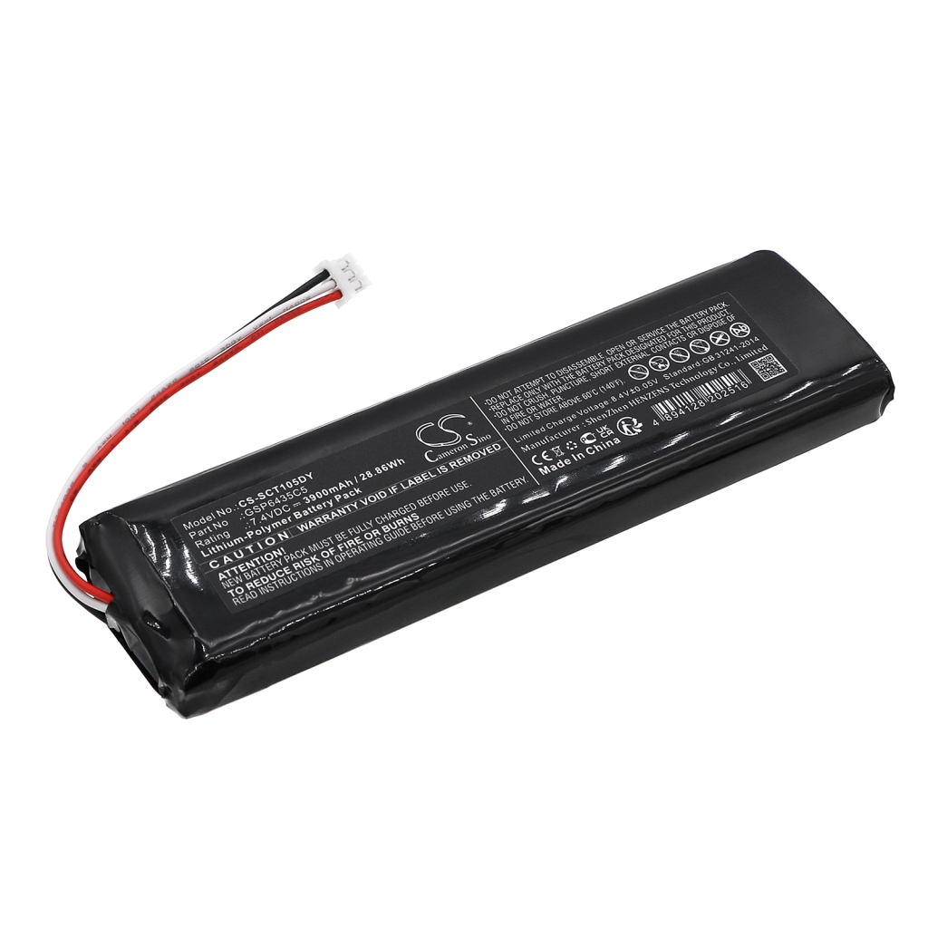 Batteries Batterie du lecteur DVD CS-SCT105DY