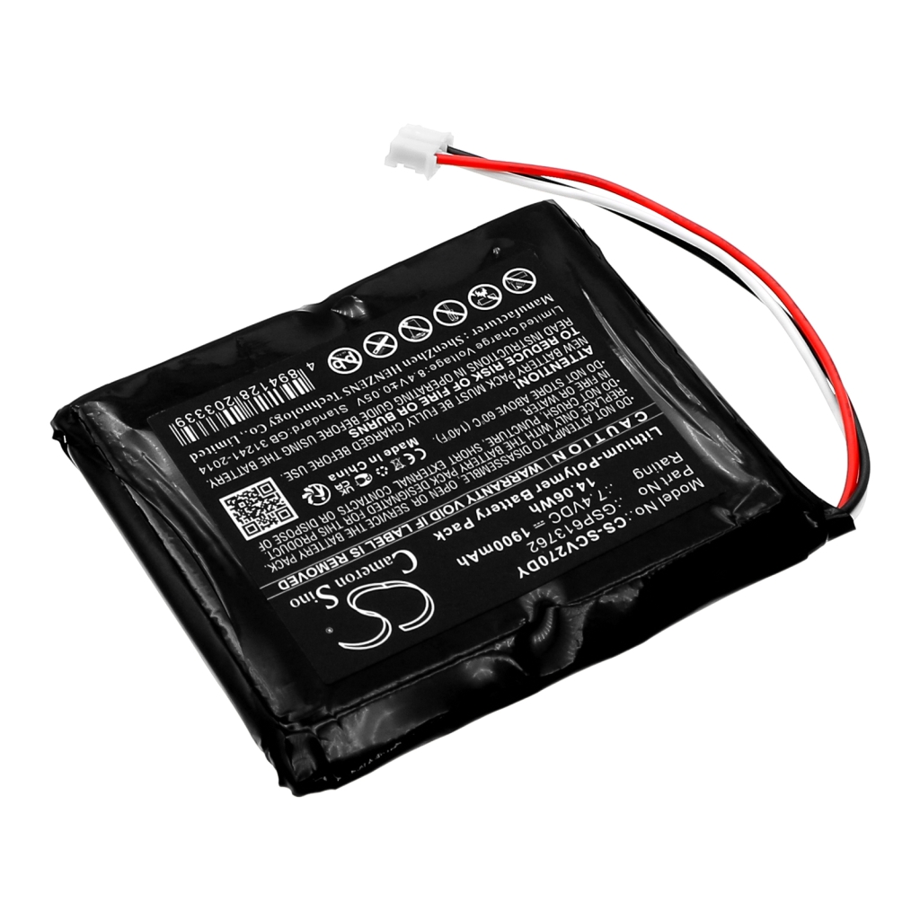 Batteries DVD Player Battery CS-SCV270DY