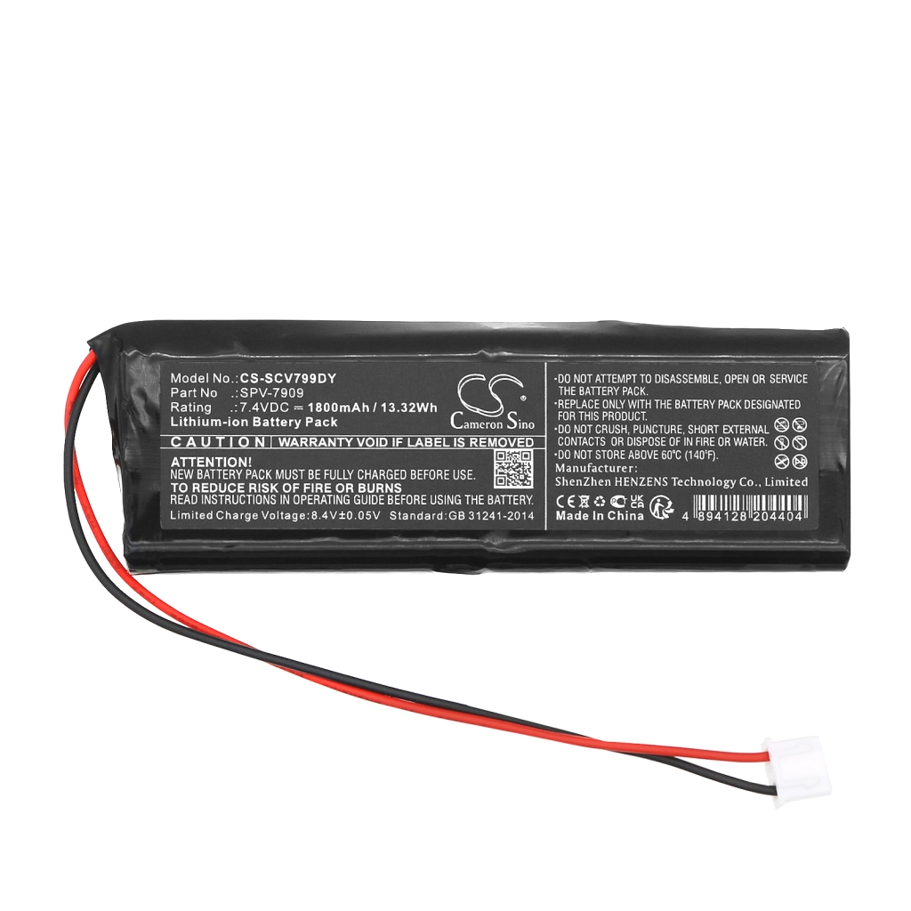 DVD Player Battery Sencor CS-SCV799DY