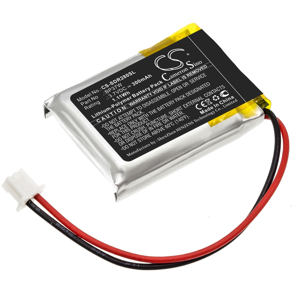 Compatible battery replacement for Dogtra BP37W