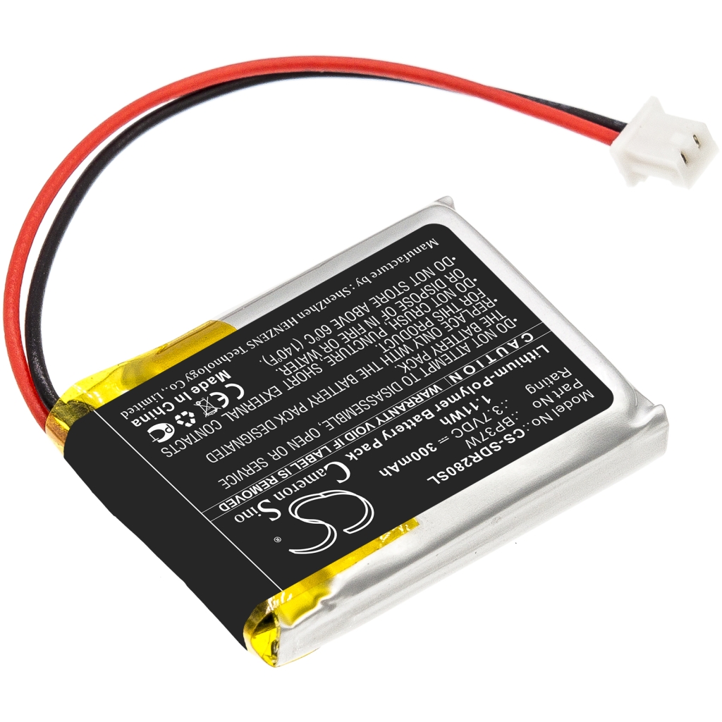 Compatible battery replacement for Dogtra BP37W