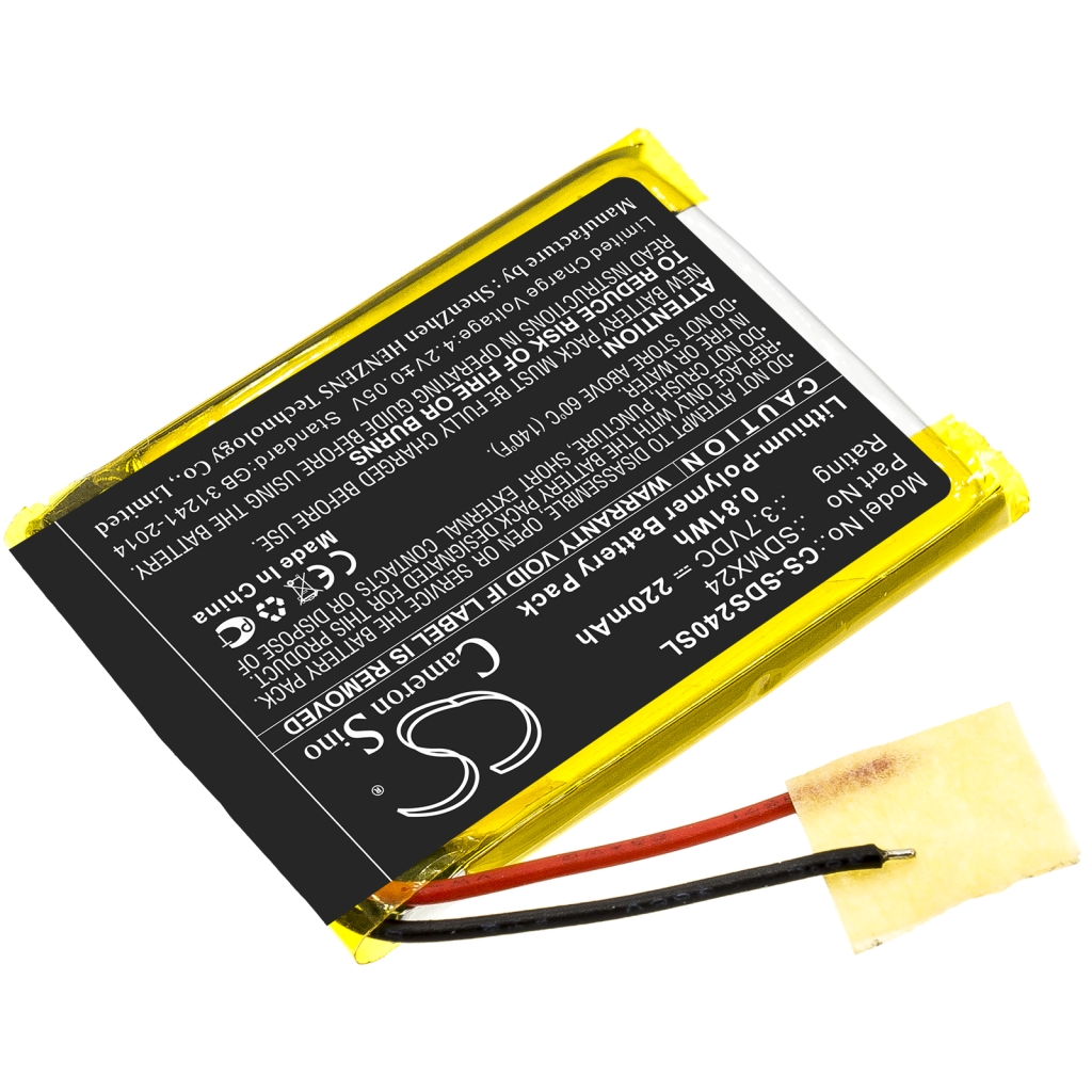 Compatible battery replacement for SanDisk SDMX24