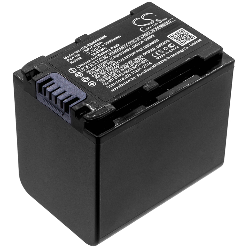 Batterie de l'appareil photo Sony HDR-CX450