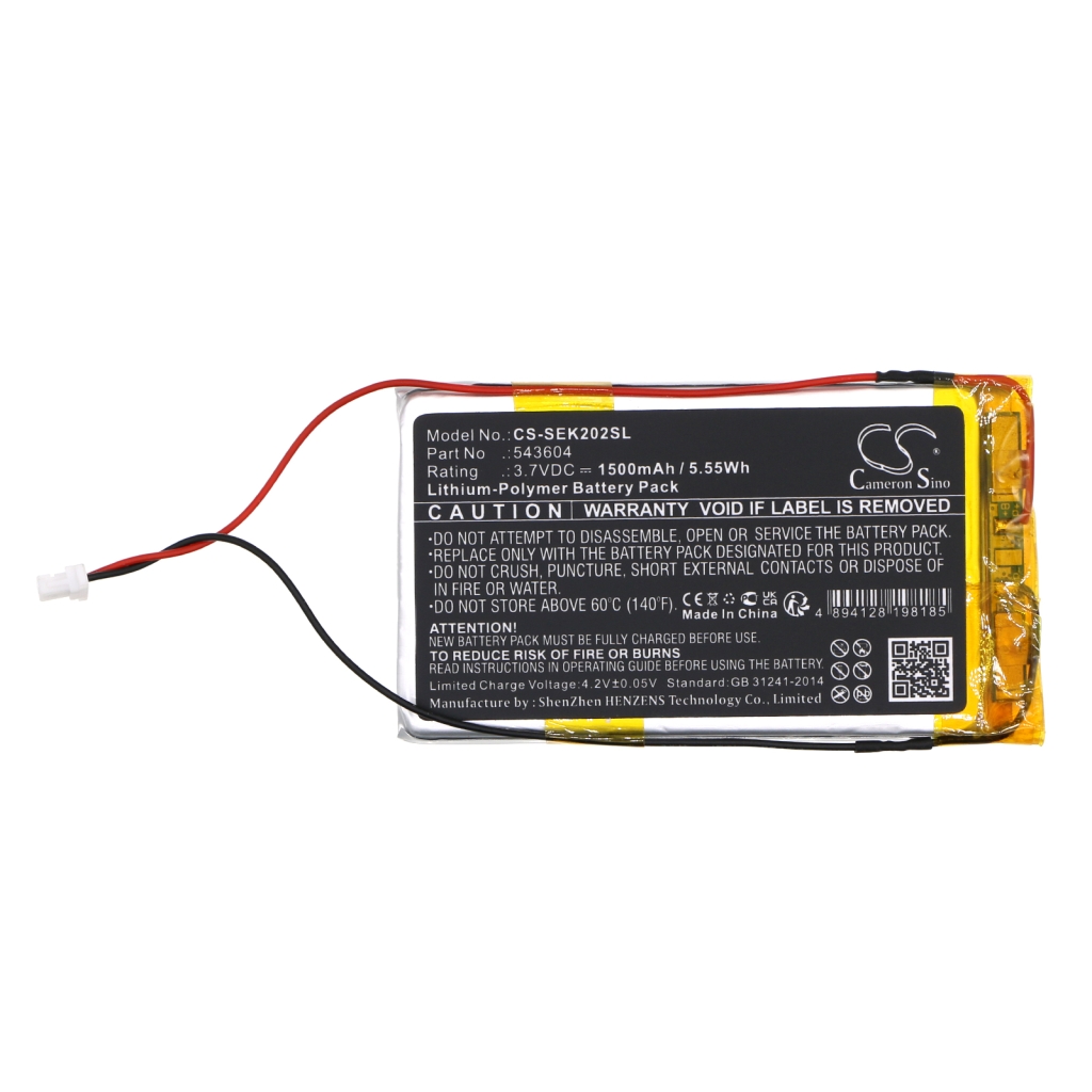 Batteries Remplace 543604