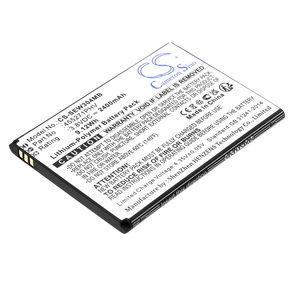 Remplacement de batterie compatible pour Samsung 455271PHV