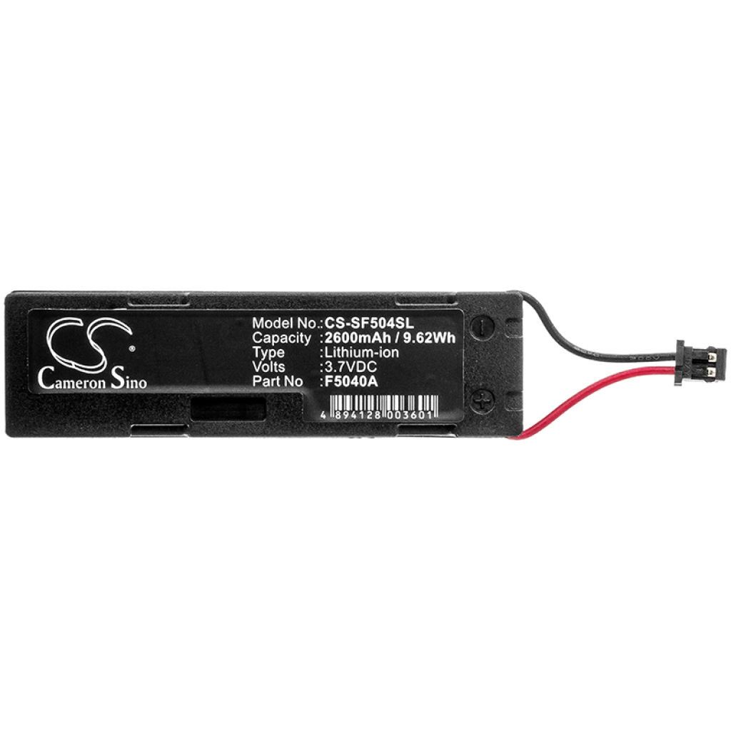 Compatible battery replacement for SYMBOL F5040A