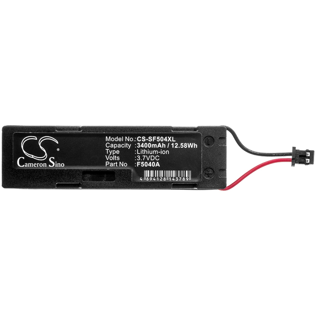 Compatible battery replacement for SYMBOL F5040A