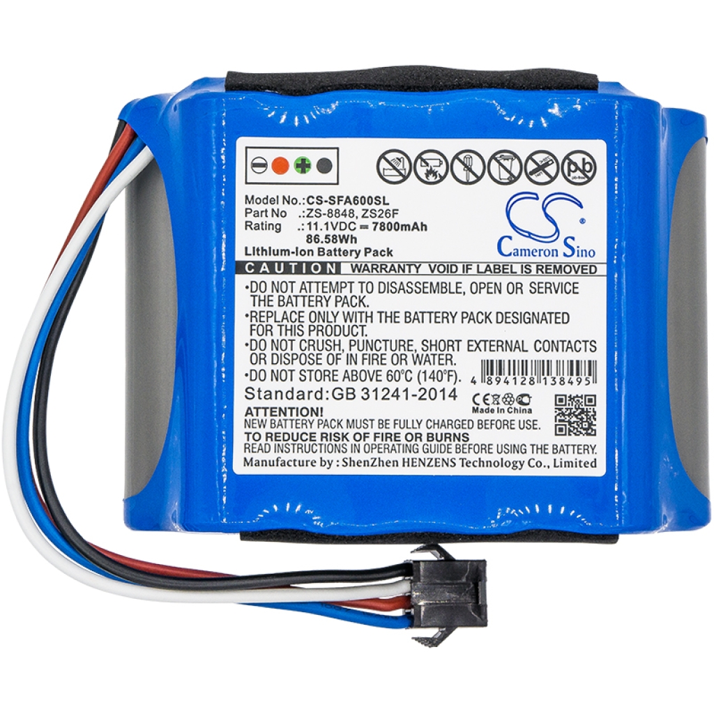 Batteries Remplace ZS26F