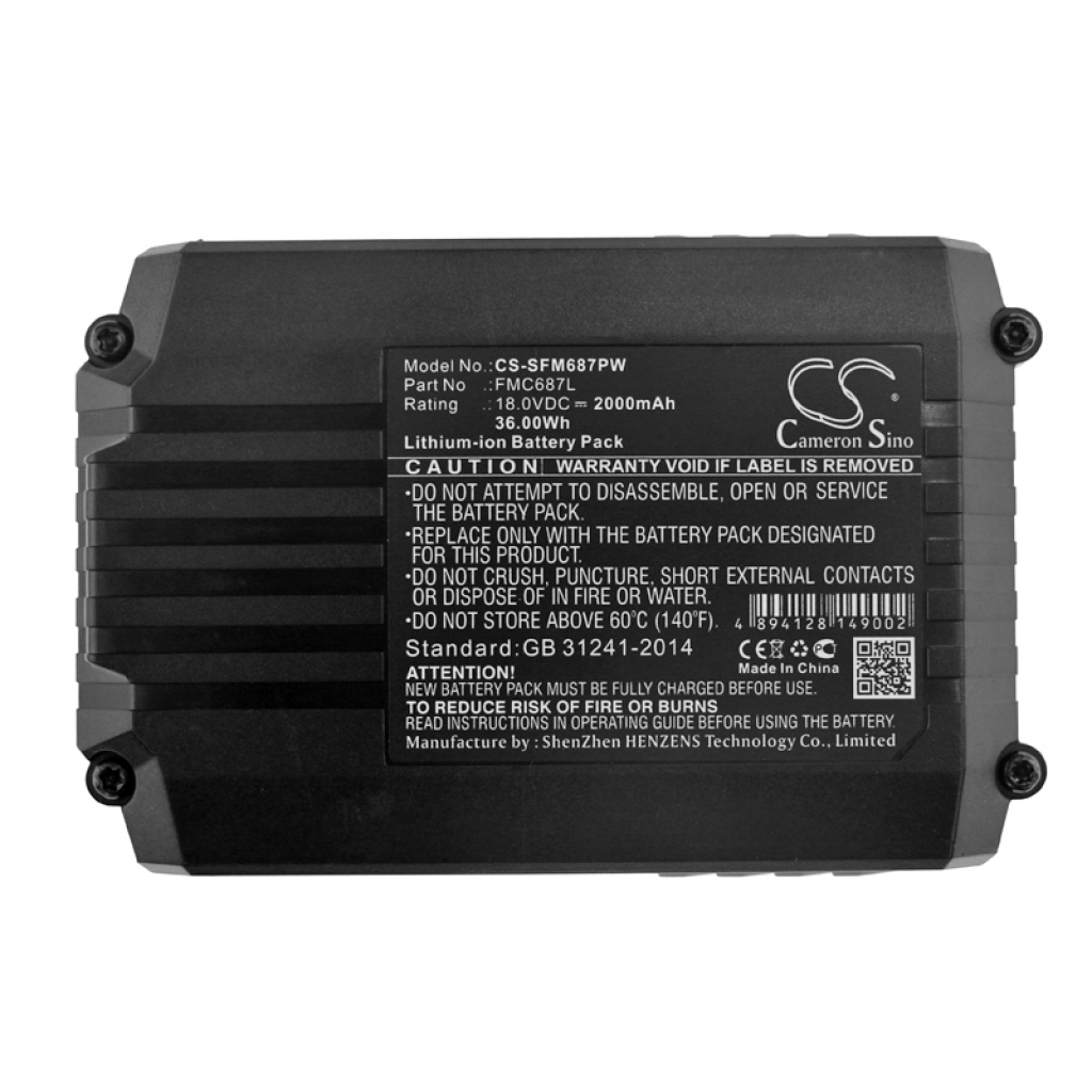 Batteries Remplace LBXR20-OPE