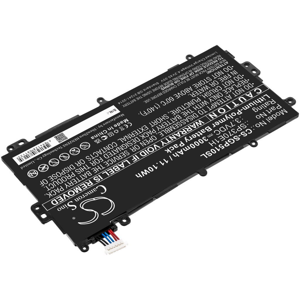 Remplacement de batterie compatible pour Samsung SP3770E1H