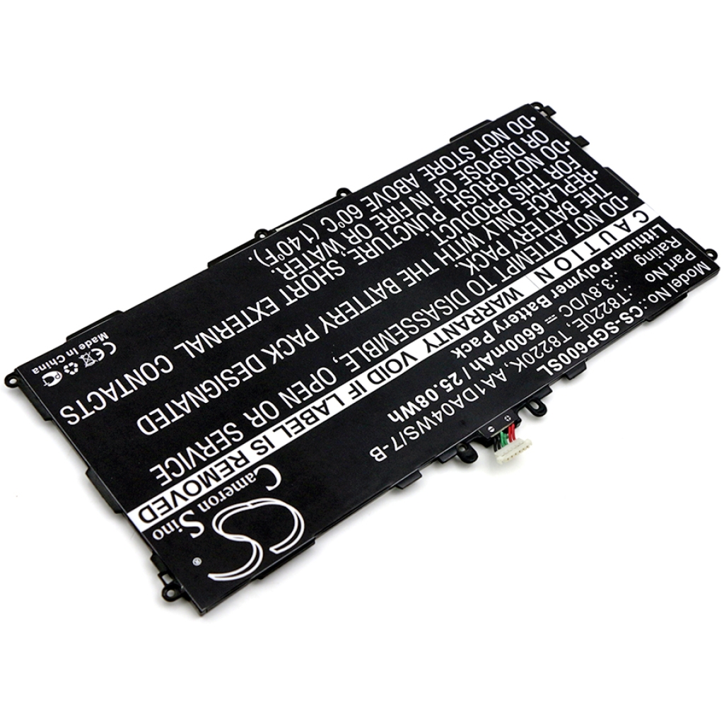 Tablette Batterie Samsung CS-SGP600SL