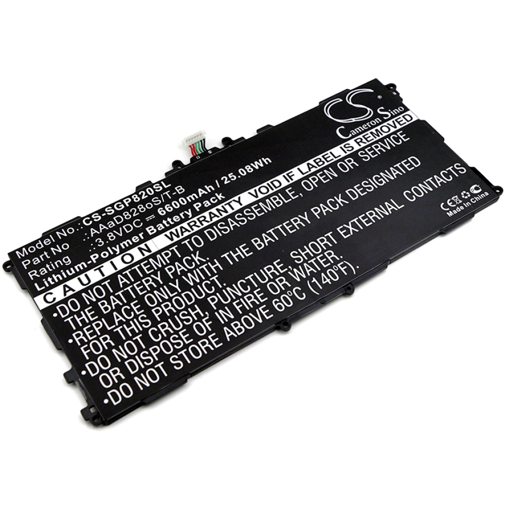 Tablette Batterie Samsung CS-SGP820SL