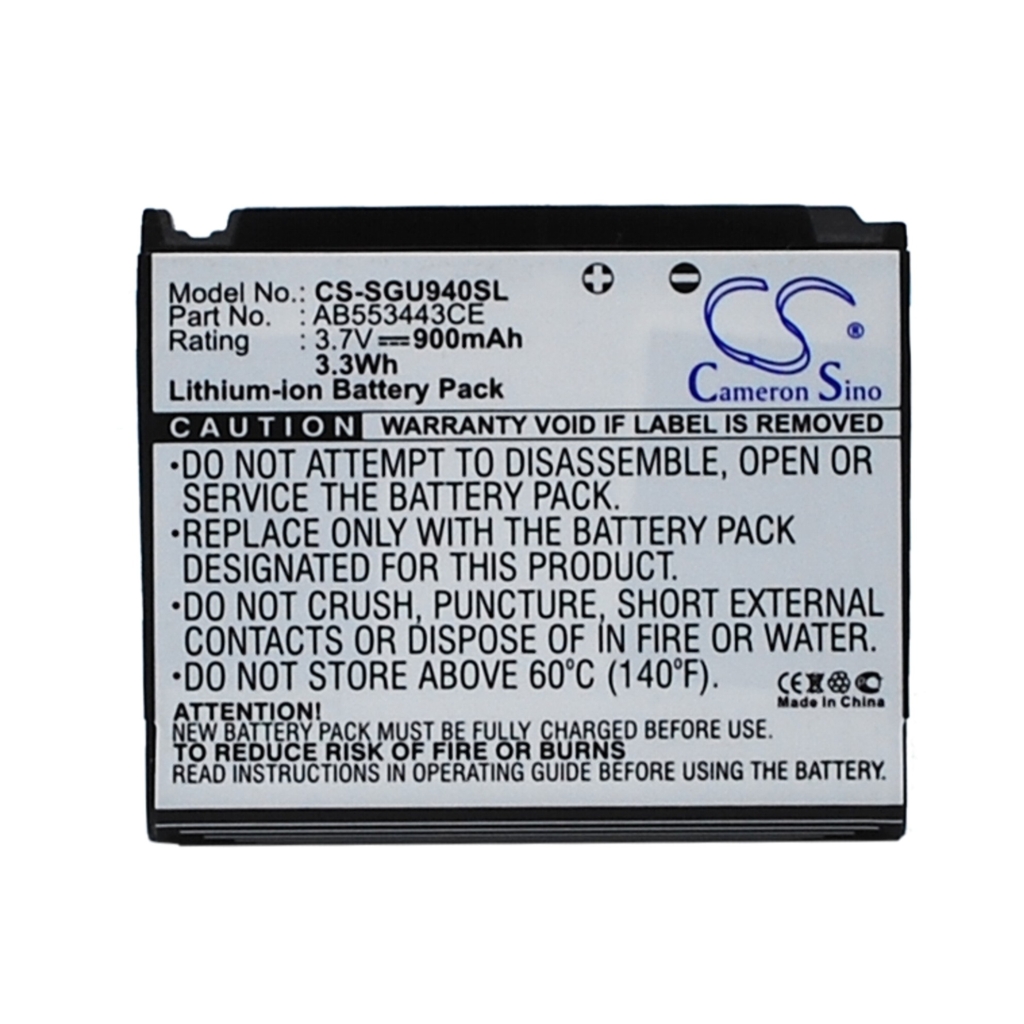 Battery Replaces AB603443EZ