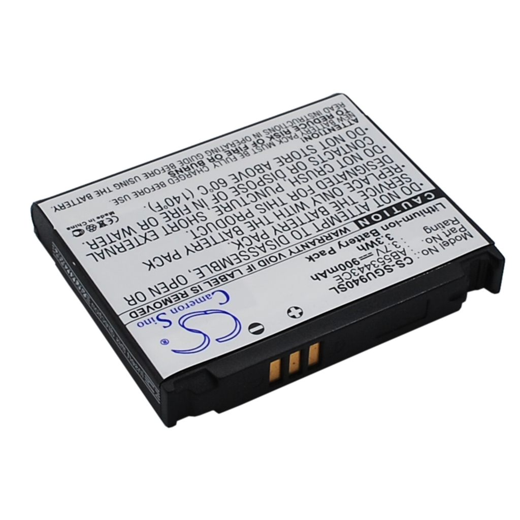 Batterie de téléphone portable Samsung CS-SGU940SL