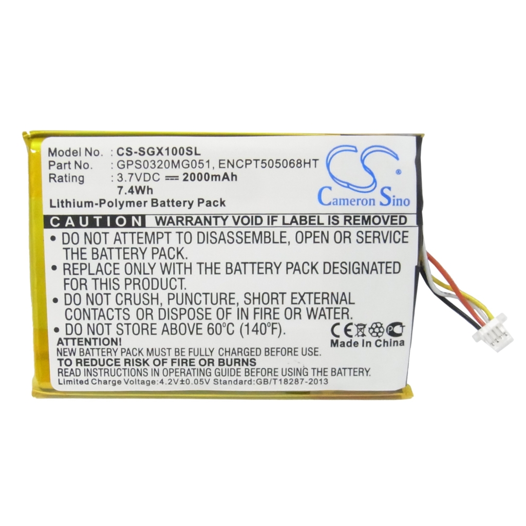 Batteries Remplace ENCPT505068HT