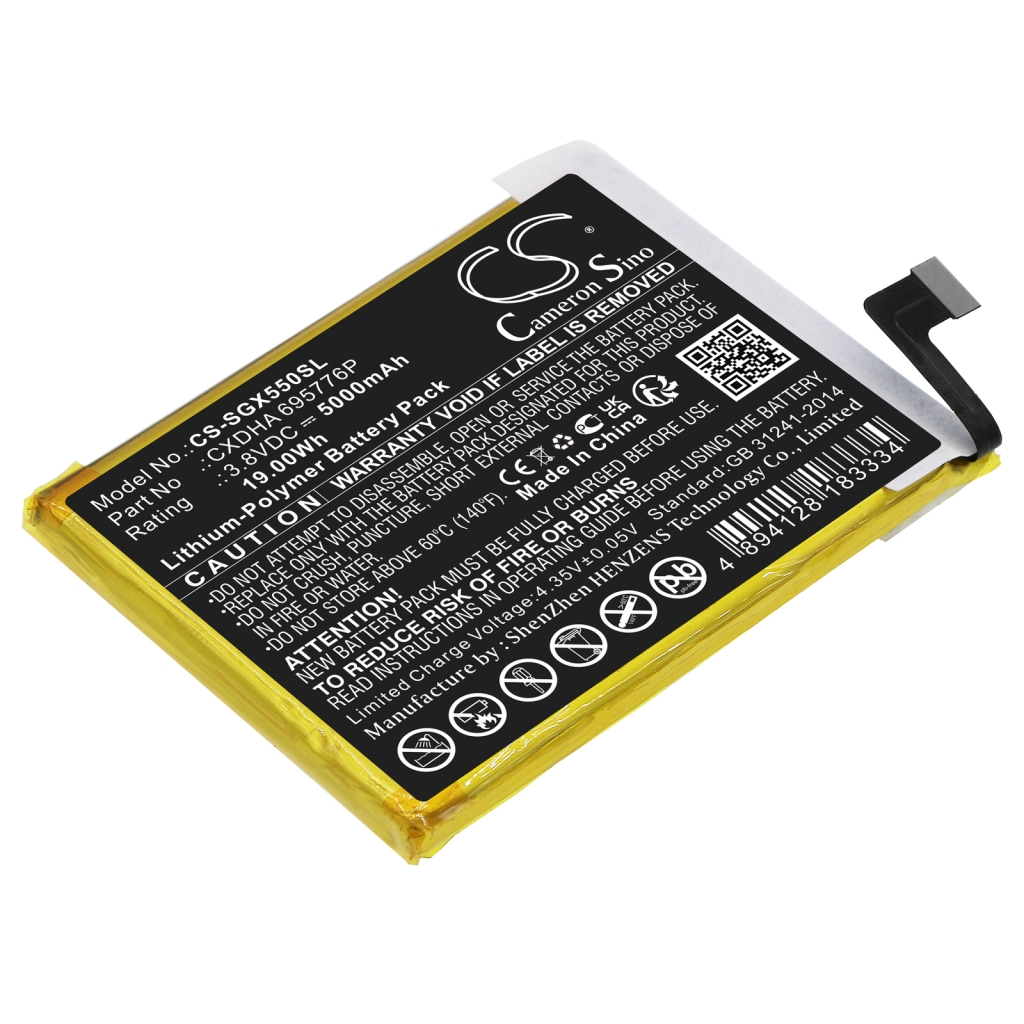 Compatible battery replacement for SkyGolf CXDHA 695776P