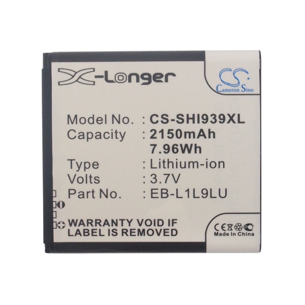 Battery Replaces EB-L1L9LU