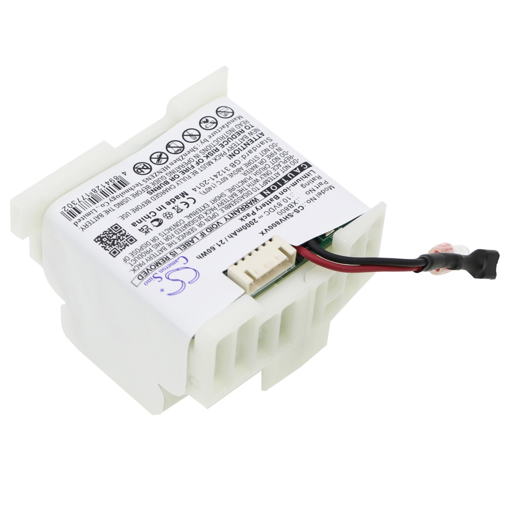 Compatible battery replacement for Shark XB800