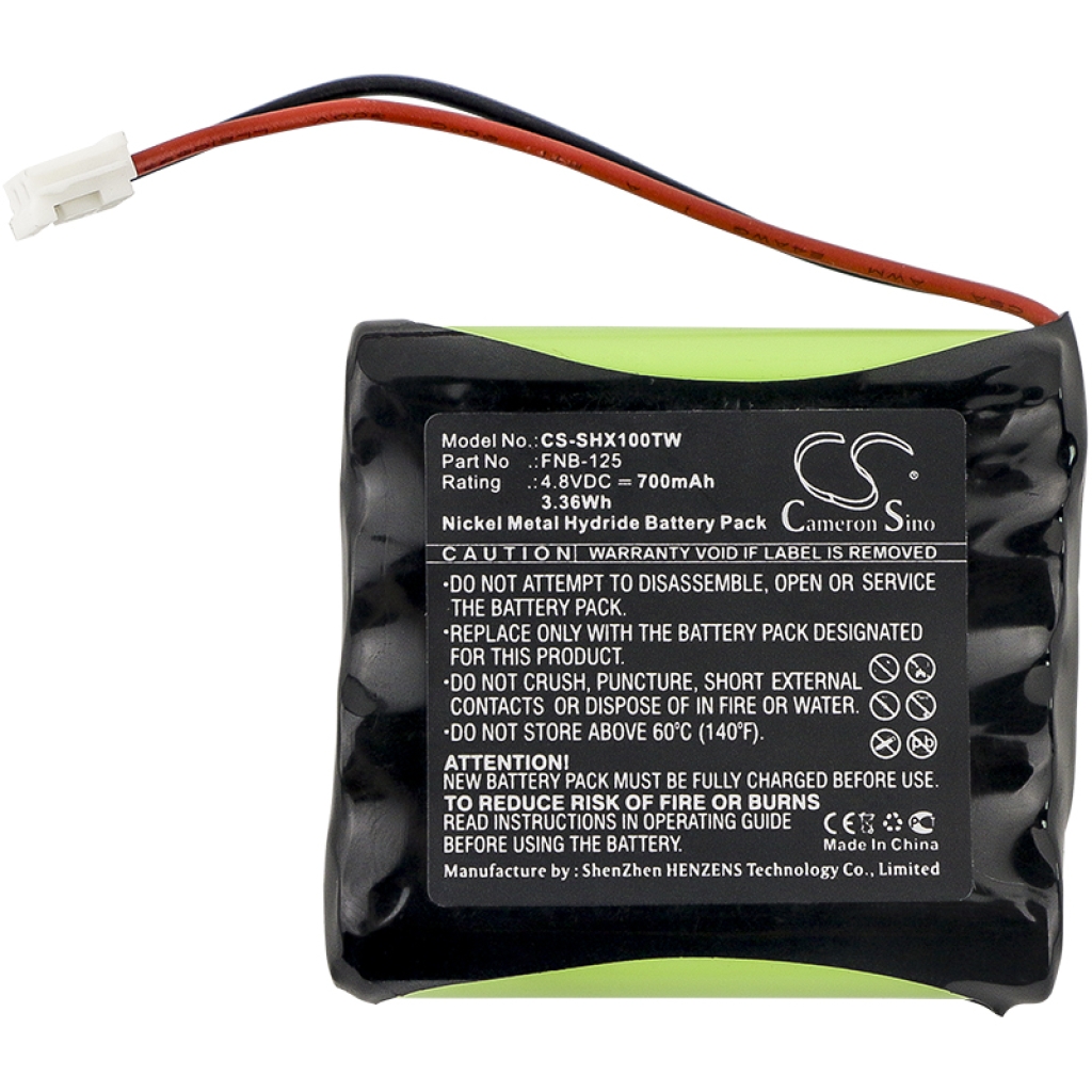 Two-Way Radio Battery Standard Horizon CS-SHX100TW