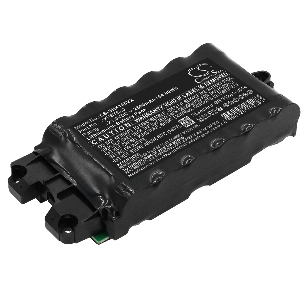 Compatible battery replacement for Shark XFBT620