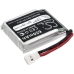 Compatible battery replacement for Skyhunter X8TW