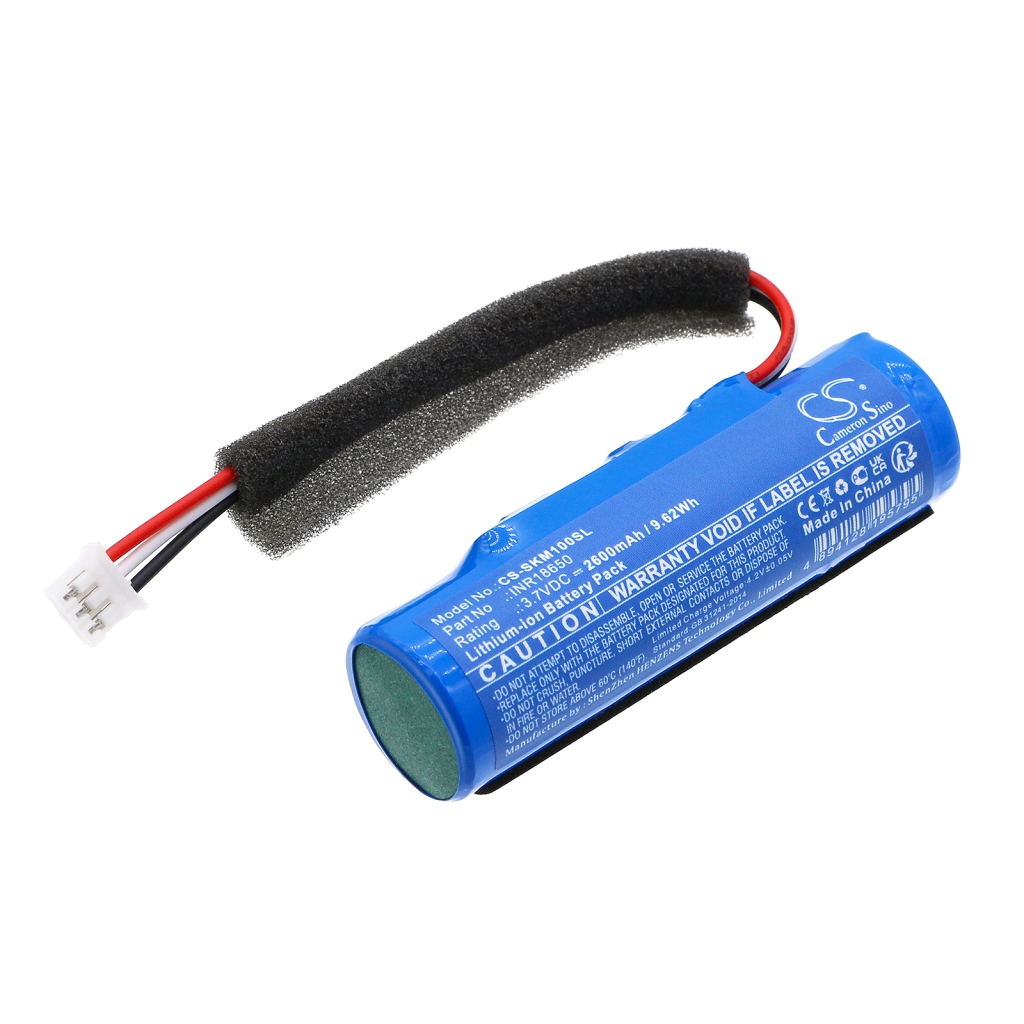 Compatible battery replacement for Skullcandy INR18650