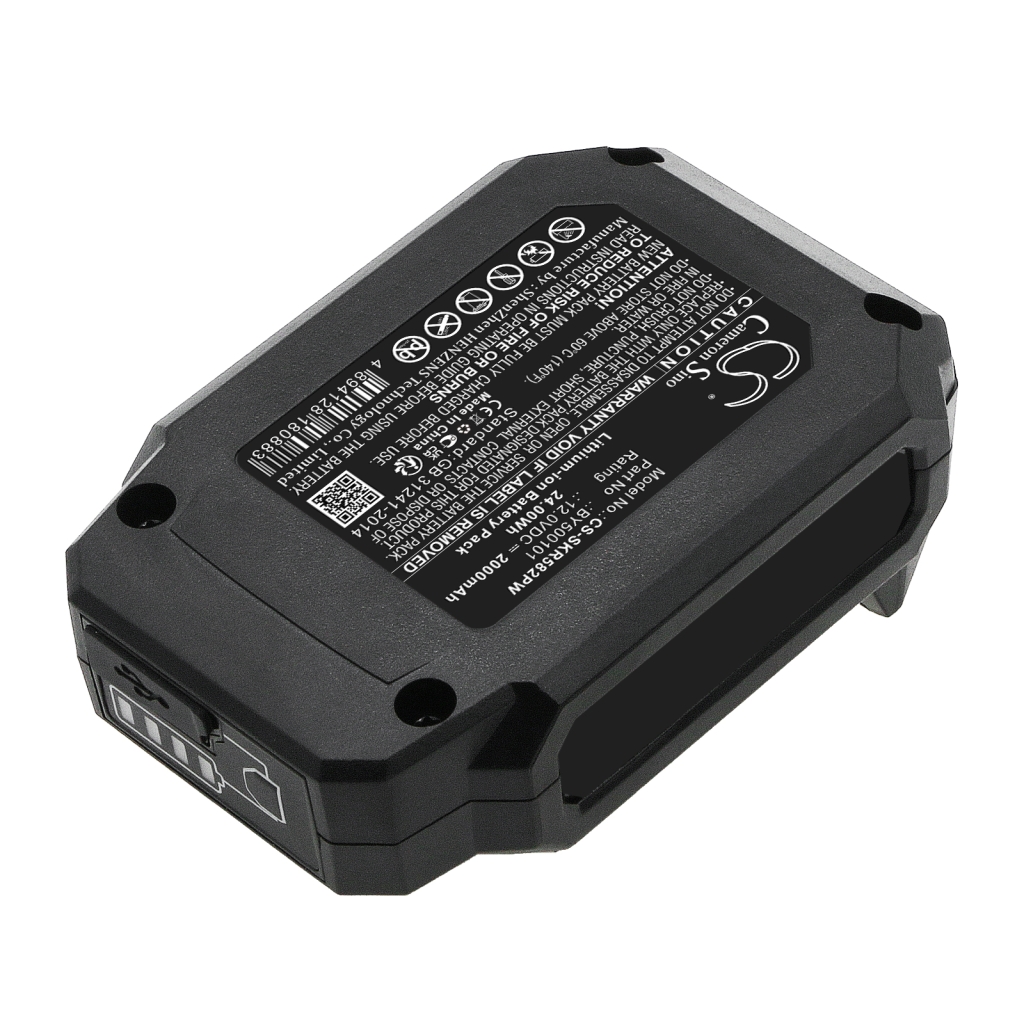 Compatible battery replacement for Skil BY500101