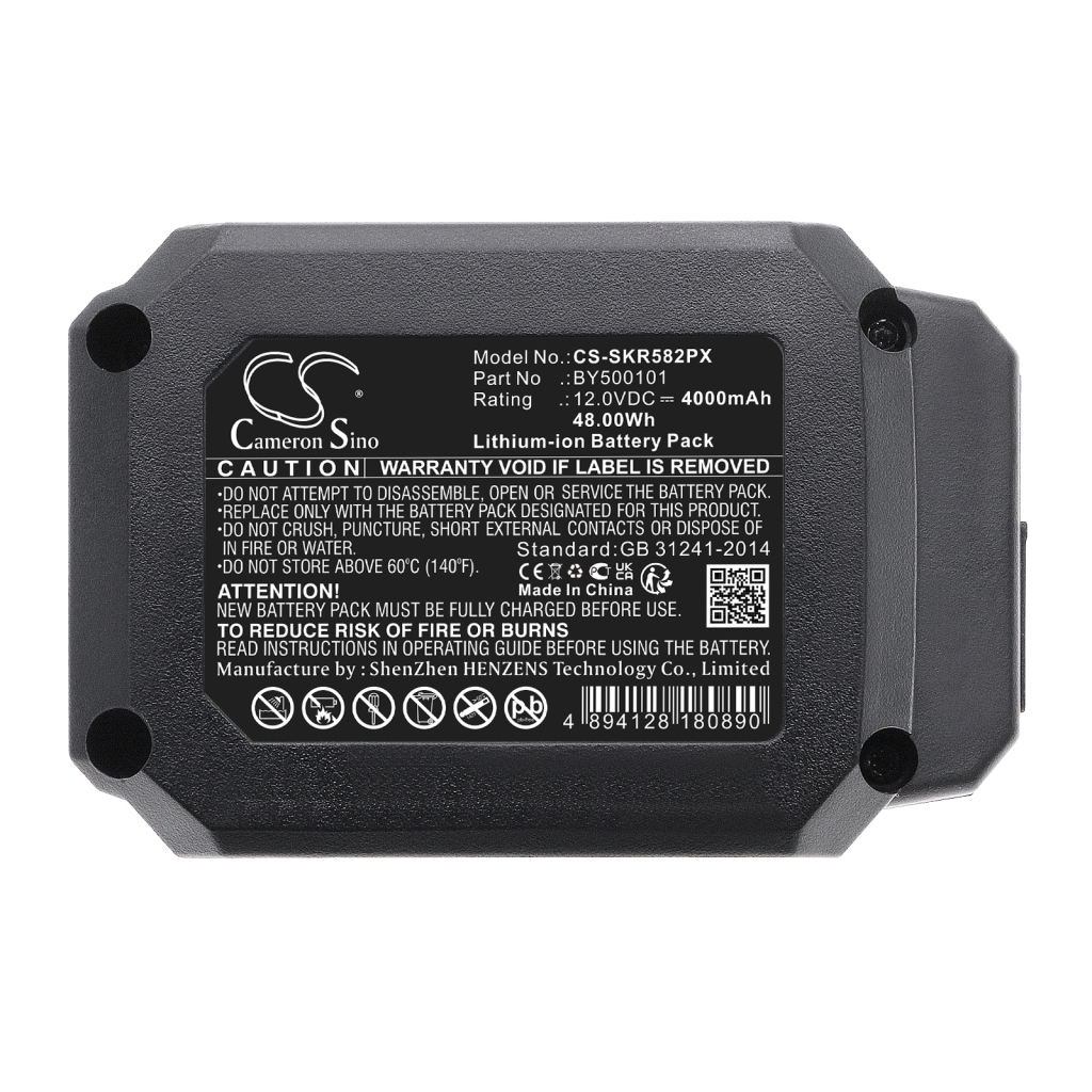 Compatible battery replacement for Skil BY500101