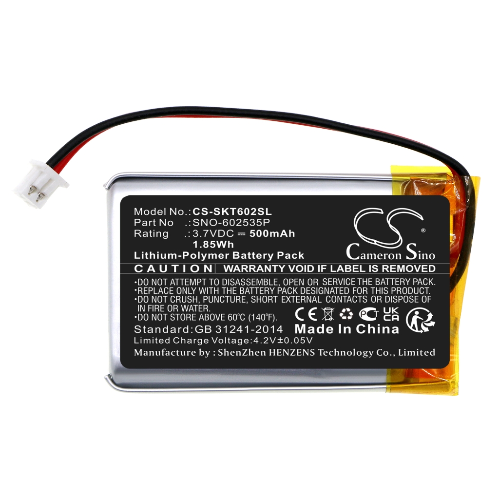 Batterie de caméra de sécurité domestique Skybell CS-SKT602SL