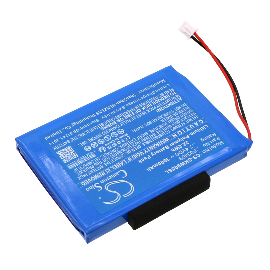 Compatible battery replacement for Satlink F03409