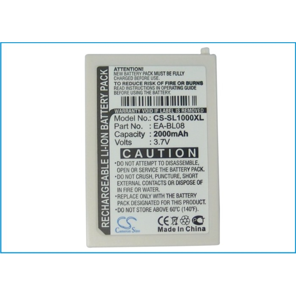 Tablet Battery Sharp Zaurus SL-C3100